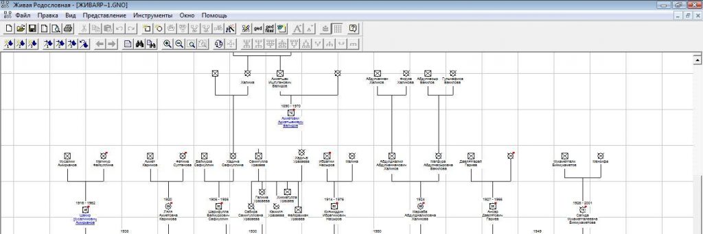 GenoPro - генеалогическая программа